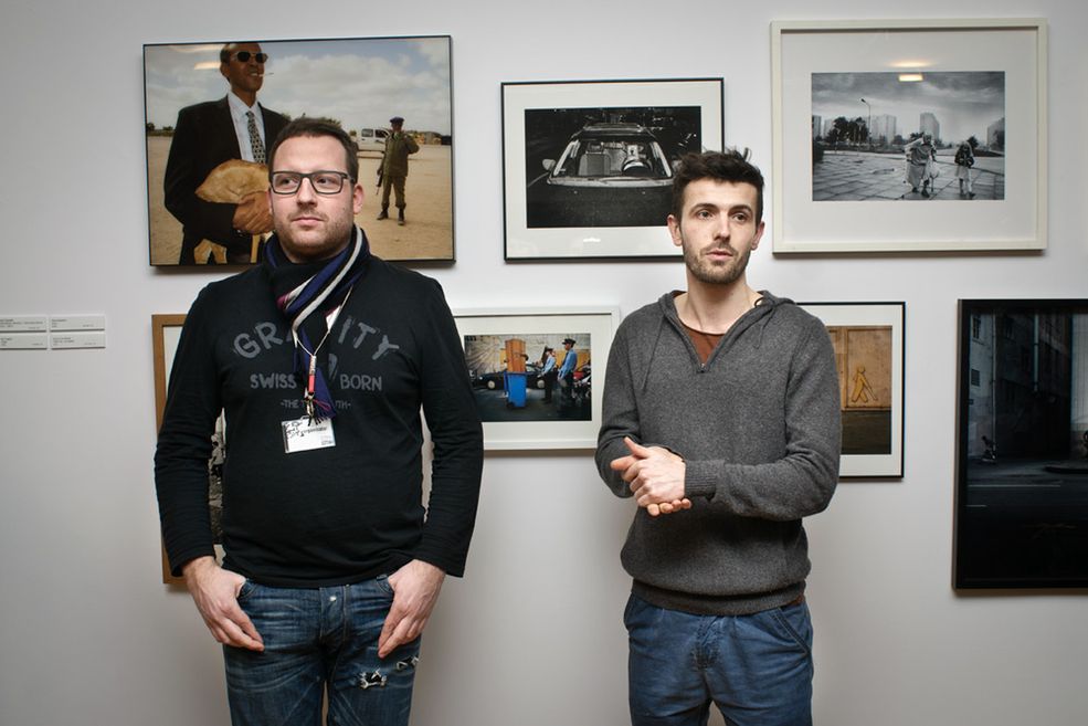 11 Wernisaż wystawy Street Photography Now! w Galerii Pauza. Krótką pogadankę poprowadzili Michał "Massa" Mąsior oraz Łukasz Kuś. © Krzysztof Basel
