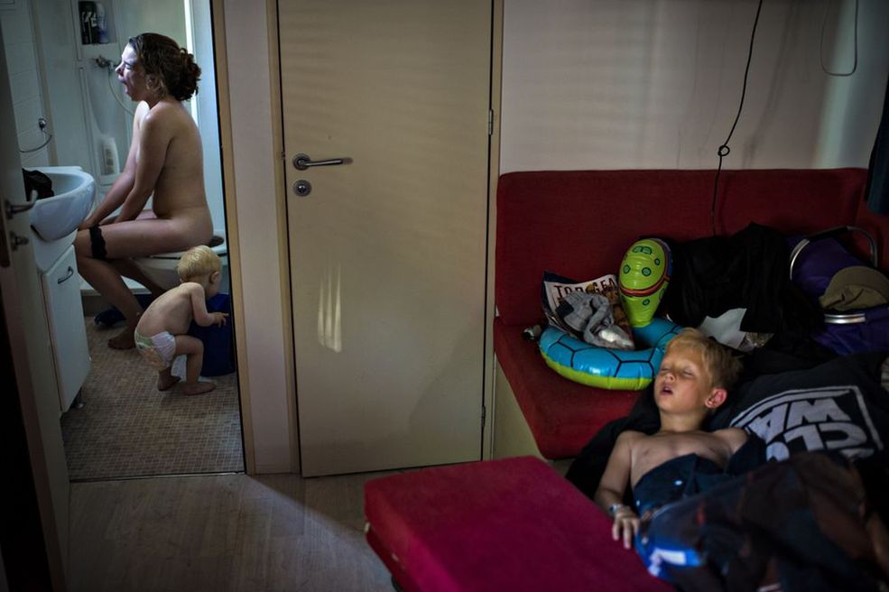 Daily Life Single - 2 miejsce Poranek na wakacyjnym campingu we Włoszech. Fot. Søren Bidstrup.