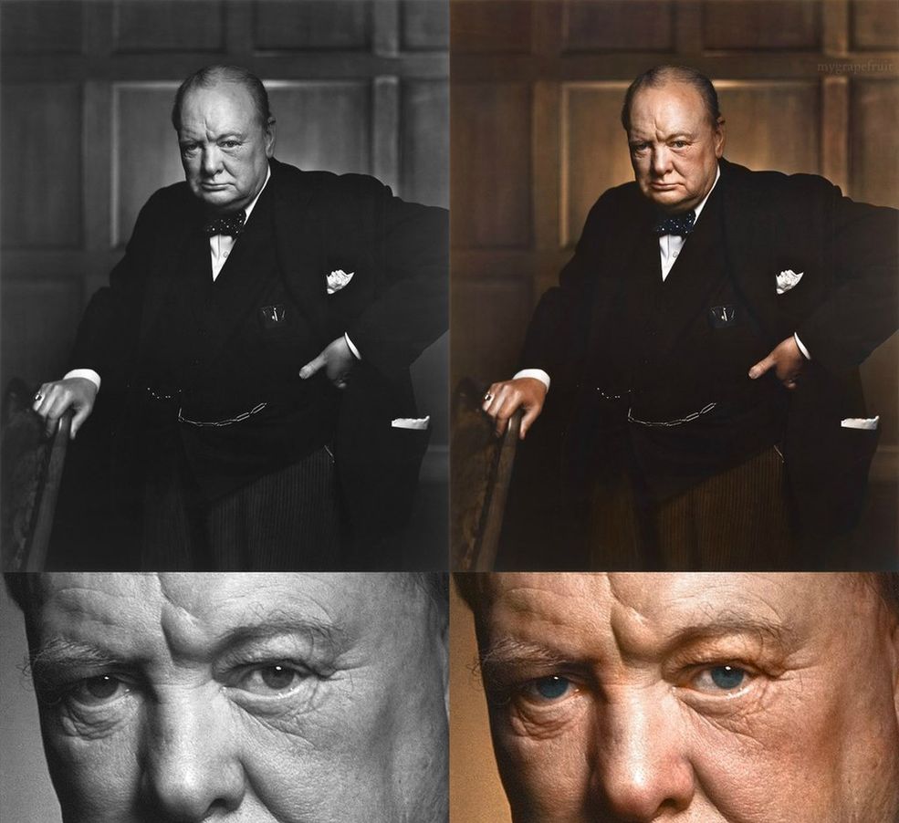 11 Winston Churchill. Więcej zdjęć: TUTAJ.
