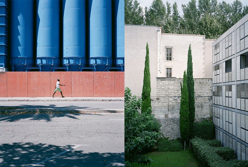 Guillaud w przeszłości głównie fotografował aparatami małoobrazkowymi. Obecnie pracuje z aparatem na film średnioformatowy.
