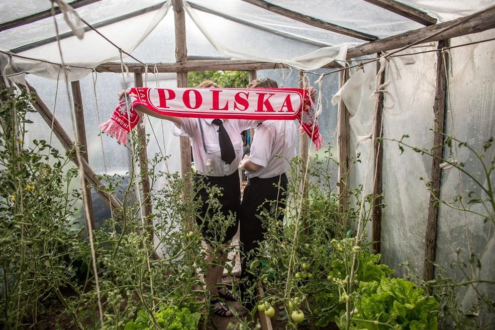 Historyczny mecz i spontaniczna strefa kibica, która powstała w ogrodzie podczas Festiwalu Orkiestr Dętych Ochotniczych Straży Pożarnych. Reprezentacja Polski w ćwierćfinale Euro 2016!
Bysławek (Polska), 25 czerwca 2016 r.