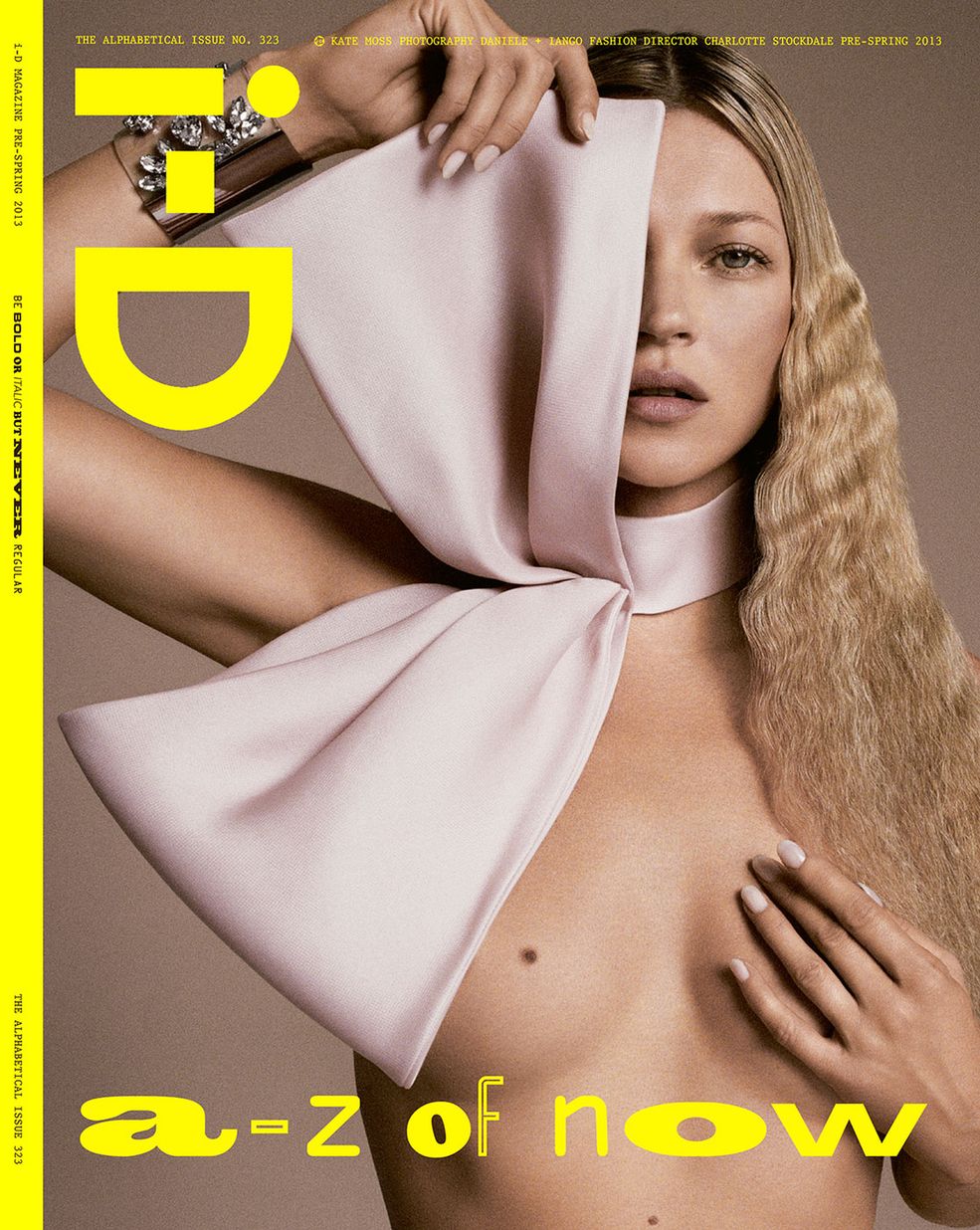 Miejsce 4 - Kate Moss Okładka magazynu "i-D", fot. Daniele & Iango