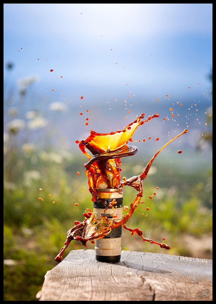 Splashed, not Stirred or Shaken