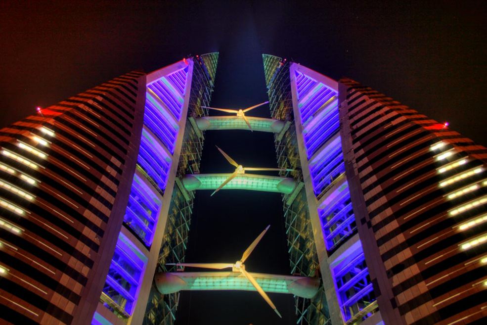 5 Futurystyczne wieże Bahrain World Trade Center nie mogą być fotografowane bez pozwolenia dla celów komercyjnych, a jeśli zdjęcie ma pojawić się w druku, powinno zostać opatrzone przyciągającym oko podpisem. Fot. Ahmed Rabea