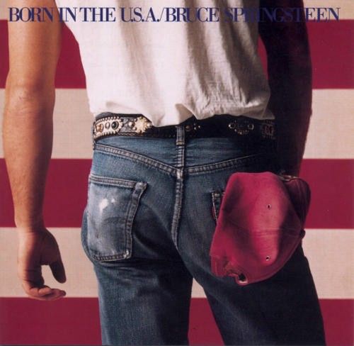 5 Bruce Springsteen: Born in the U.S.A. (1984). Muzyk zatrudnił do zrobienia okładkowego zdjęcia Annie Leibovitz. Komentarz rockmana mówi wszystko na temat fotografii: "Zrobiliśmy dużo różnych zdjęć i okazało się, że moja dupa wygląda lepiej niż moja twarz".
