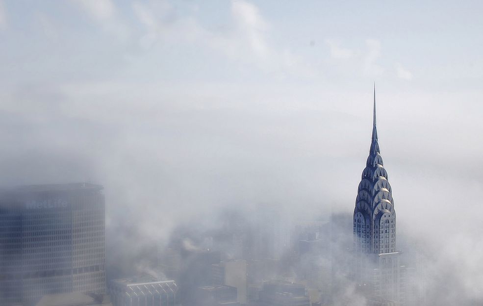 7 Nowojorski Chrysler Building (po prawej) jest zastrzeżoną marką. Nie można publikować zdjęć budynku dla celów komercyjnych, z wyjątkiem sytuacji, kiedy jest częścią panoramy (ale administratorzy budynku przyglądają się każdej sprawie z osobna). Fot. Amy Humphries