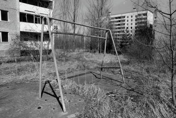Opuszczone miasteczko Prypeć, Ukraina Średnia wieku wynosiła tam w 1986 roku 26 lat. / fot. Piotr Wojnarowicz