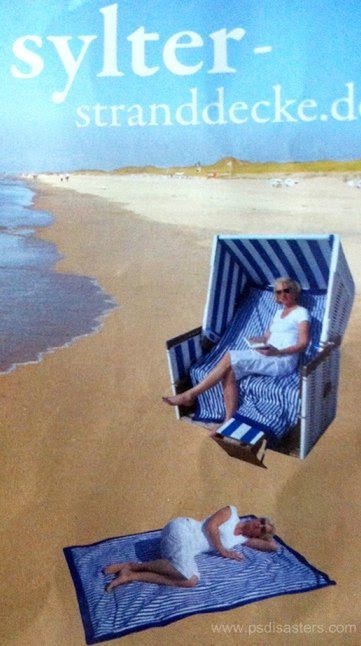 4 Wakacyjne atrakcje wyspy Sylt - lewitacja na plaży i klonowanie modelki. Źródło: PSDisasters