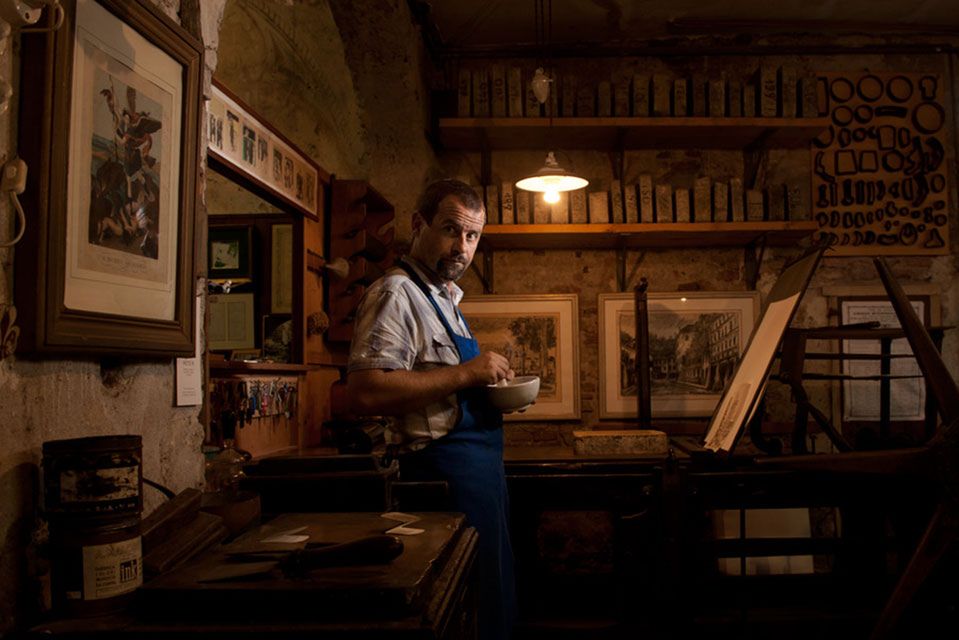 Giancarlo Busato, litograf