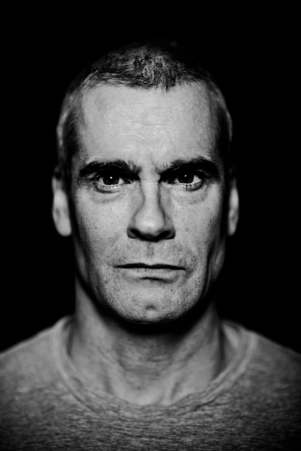 4 Dziś Jacek Poremba jest już człowiekiem instytucją, który uczy fotografii nowych adeptów.
Portret Henry'ego Rollinsa, for. Jacek Poremba