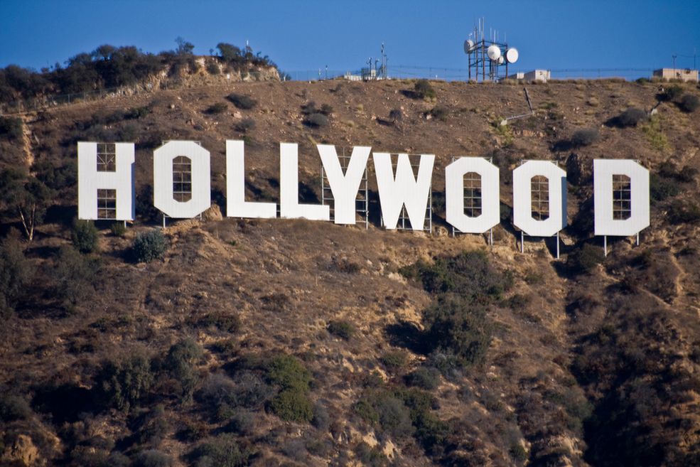 8 Słynny napis "Hollywood" jest zastrzeżonym znakiem firmowym. Fot. Derek Purdy