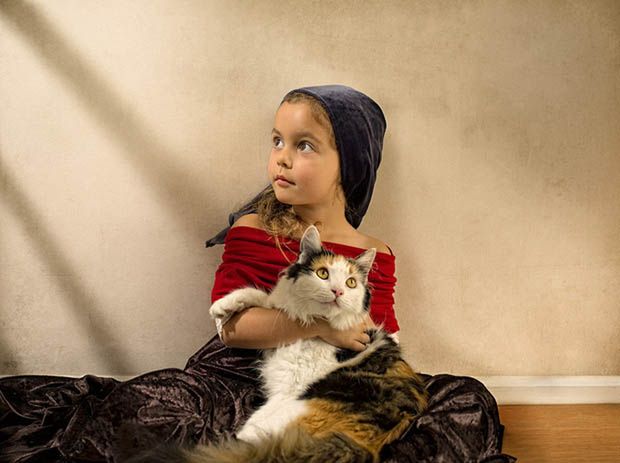 8 Bill Gekas odtworzył ten rodzaj światła w studio przy pomocy sztucznego oświetlenia.