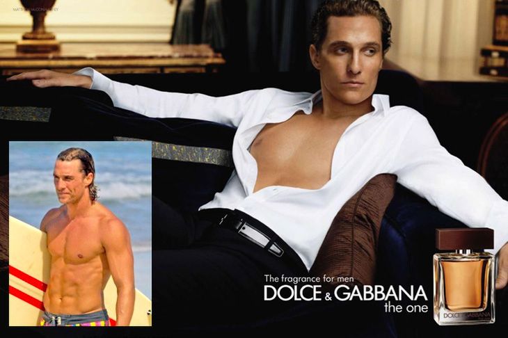 Gładki Matthew McConaughey