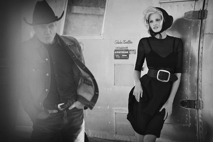 Miejsce 10 - Lara Stone "Współczesna Marilyn" w obiektywie Petera Lindbergha