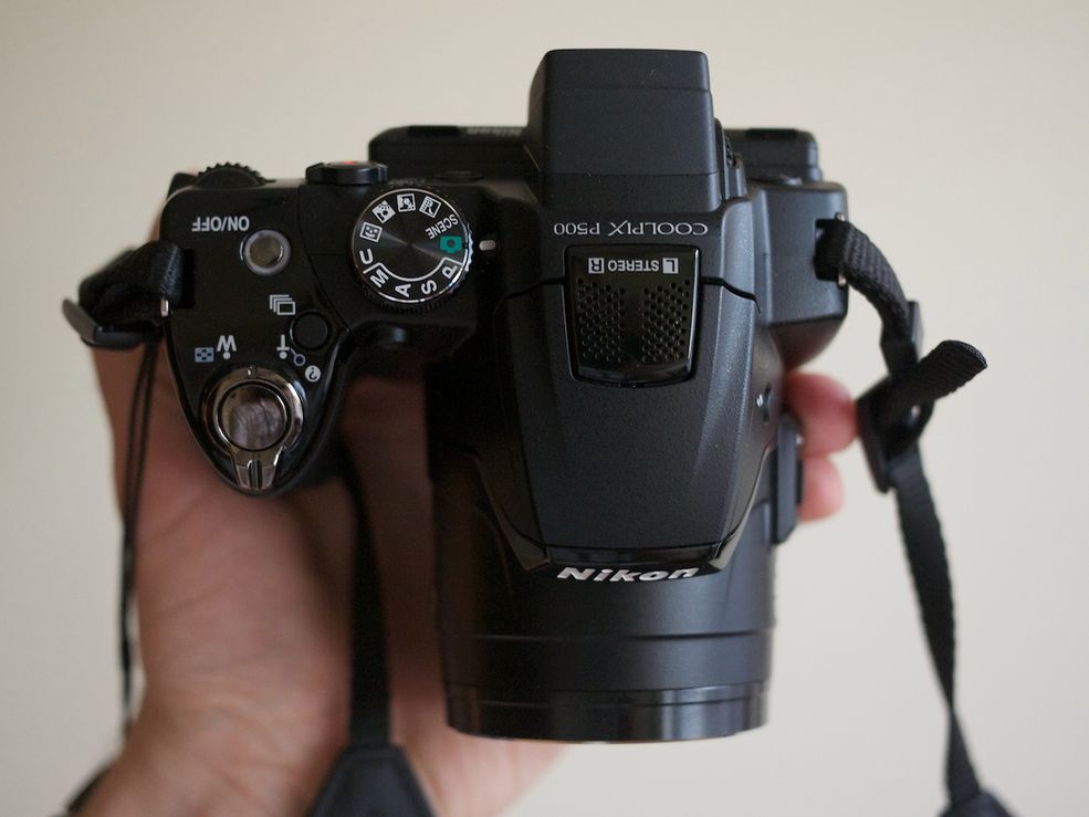 Nikon Coolpix P500 hands-on