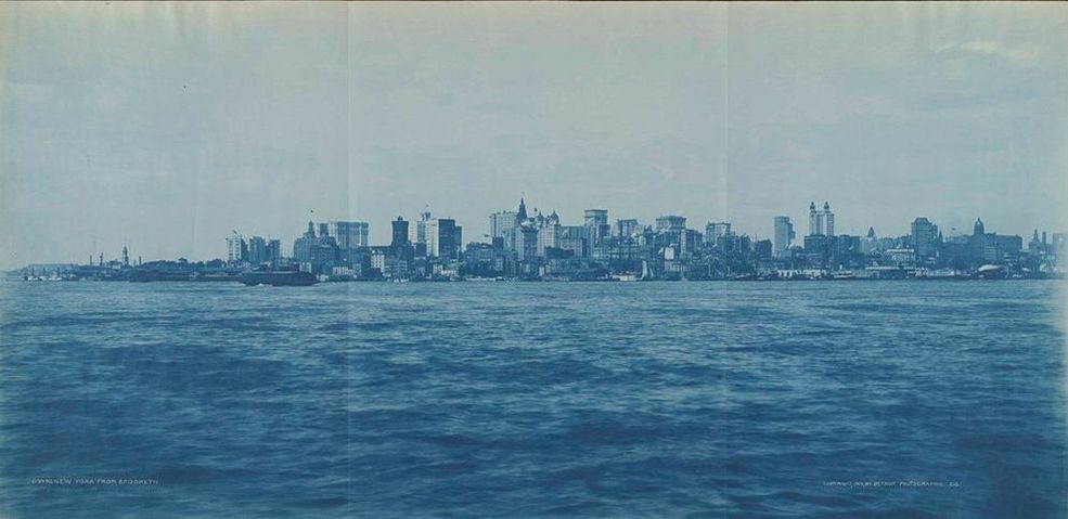 4 Widok na Manhattan z Brooklynu © Collection of the Museum of the City of New York