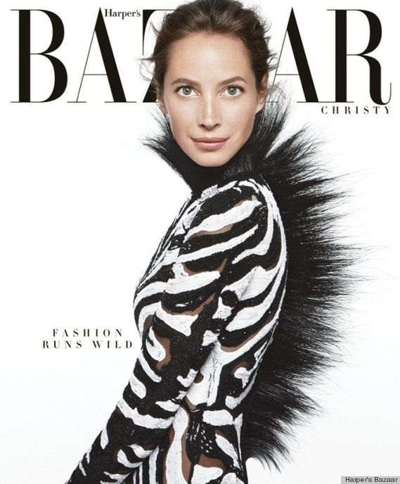 3 Christy Turlington: supermodelka, która potrafi odwrócić głowę o 90 stopni. Efekt iluzji optycznej jest być może zamierzony, ale i tak dość upiorny. (Huffington Post)