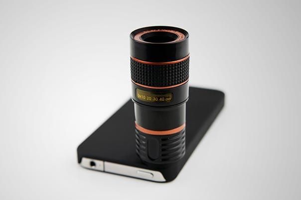 9 Wymienne obiektywy do smartfonów - makro, teleobiektyw i inne. Dzięki nim można podkręcić jakość komórkowej fotografii. http://photojojo.com/store/awesomeness/cell-phone-lenses/