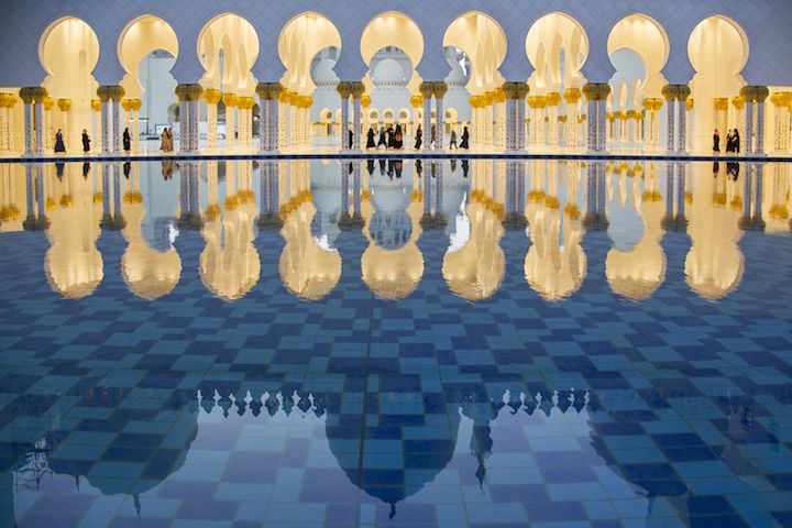 13 Meczet Szejka Zayeda w Abu Dhabi. Fot. Dhafer Al Shehri/National Geographic Traveler Photo Contest