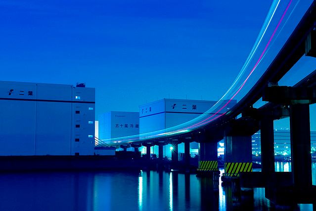 Shin Mimura, Tokyo Monorail and Warehouses, Tokyo