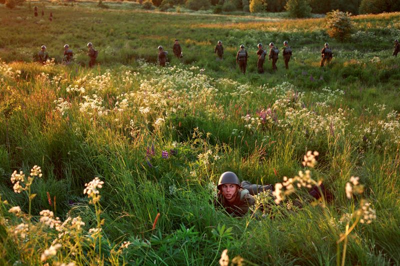 Ostatni pobór, fot. Piotr Małecki Ostatni pobór.
Zajęcia z taktyki na poligonie. Bartoszyce, maj 2008
Fot: Piotr Małecki