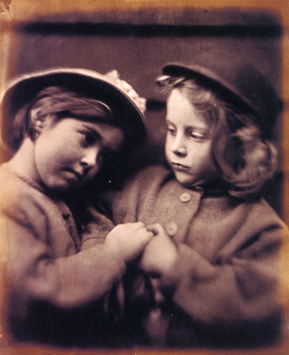6 Dziewczynki w kapeluszach, 1864, fot. Julia Margaret Cameron