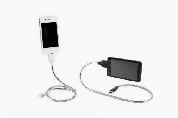 6 Sprytny kabel, który oprócz ładowania smartfona może służyć jako mini-statyw. http://photojojo.com/store/awesomeness/une-bobine/