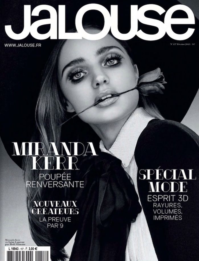 Miejsce 2 - Miranda Kerr Okładka magazynu "Jalouse", fot. Sebastian Mader