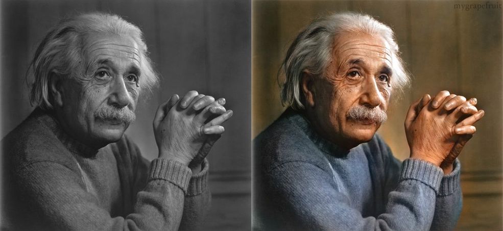 2 Zdjęcie Alberta Einsteina. Więcej zdjęć: TUTAJ.