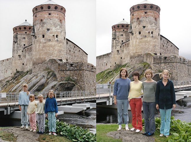5 W albumie "Growth" Hurskainen zaprosiła swoje siostry do odtworzenia zdjęć z rodzinnego albumu - wiele lat później. Siostry fotografowały się w tych samych miejscach, w podobnych pozach.