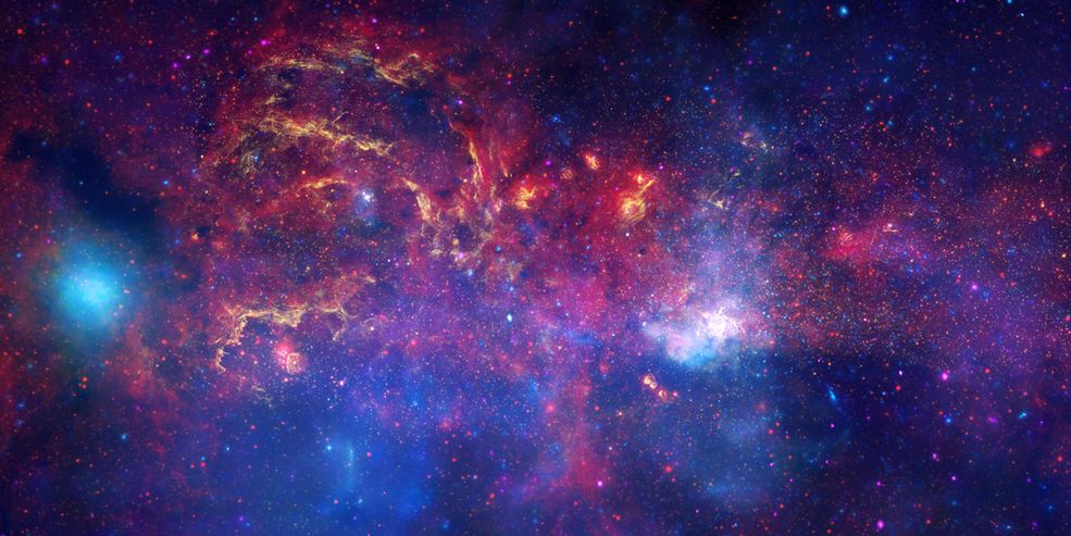 Centrum Drogi Mlecznej, fot. NASA