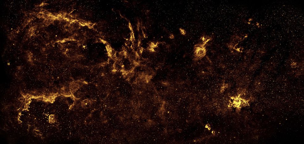 Centrum Drogi Mlecznej w podczerwieni, fot. NASA