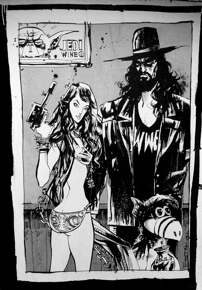 Jim Mahfood's cantina 05