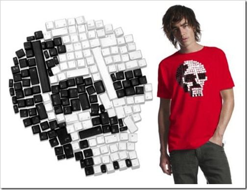 Keyboard Skull Shirt