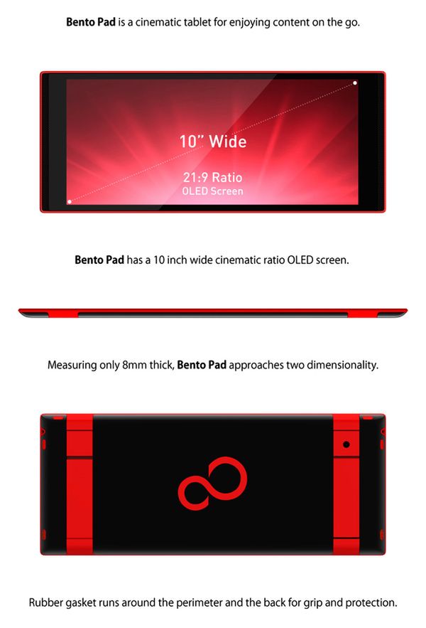 Bento Laptop Tablet Hybrid (źródło: Yanko Design)