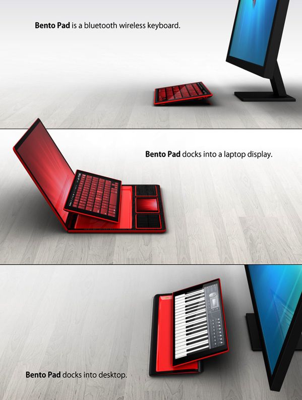 Bento Laptop Tablet Hybrid (źródło: Yanko Design)