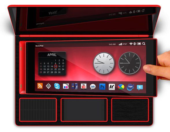 Bento Laptop Tablet Hybrid (źródło: Yanko Design)