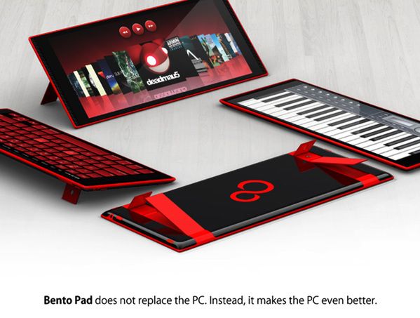 Bento Laptop Tablet Hybrid (źródło: Yanko Design)