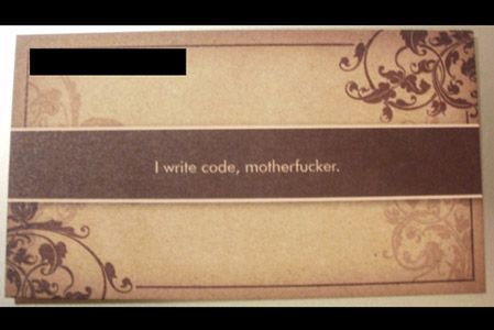 business card