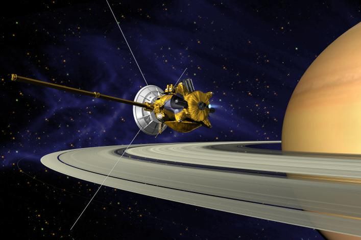 Wejście Cassini na orbitę Saturna
