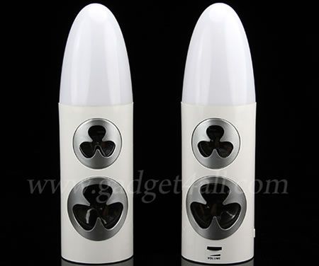 USB Bullet LED Speakers