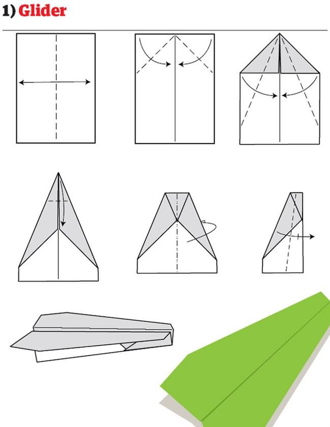 12 najfajniejszych papierowych samolocików