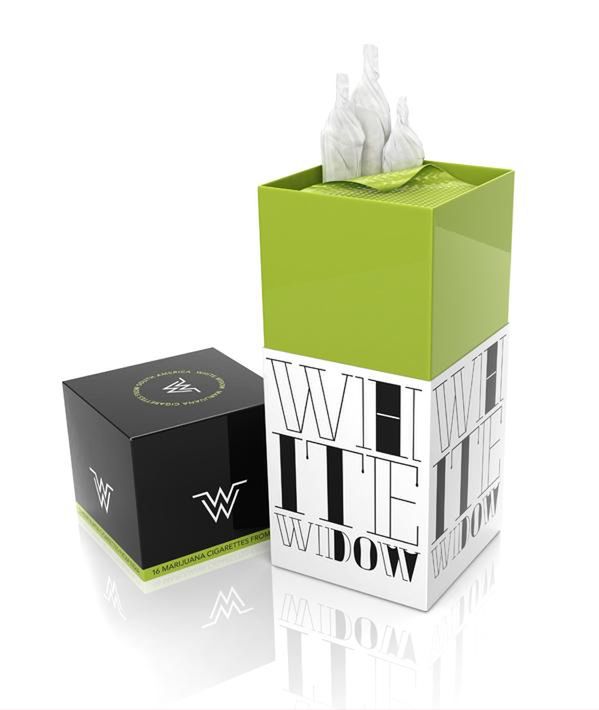 Tim Cooper's Marijuana Cigarettes Packaging