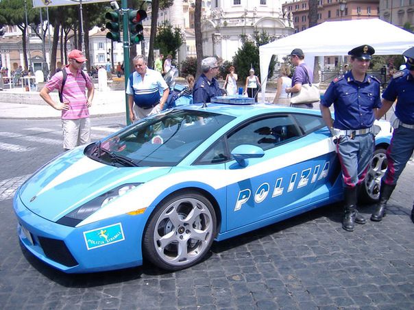 police car