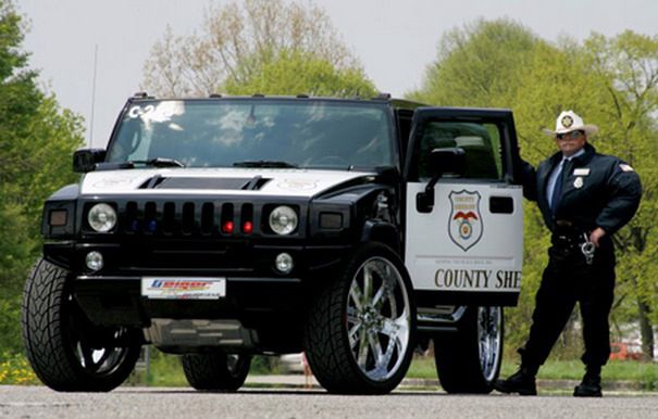 police car