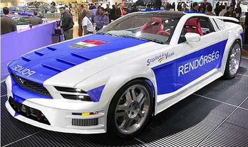 police car