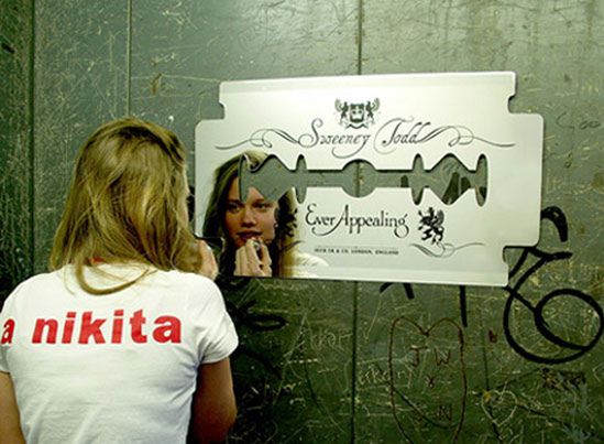 Razorblade Mirror