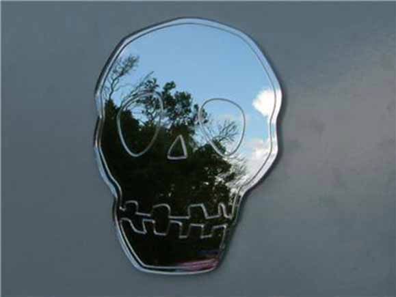 Skull Mirror