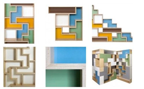 Tetris Shelves