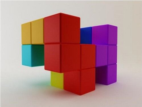 Tetris Game Chair